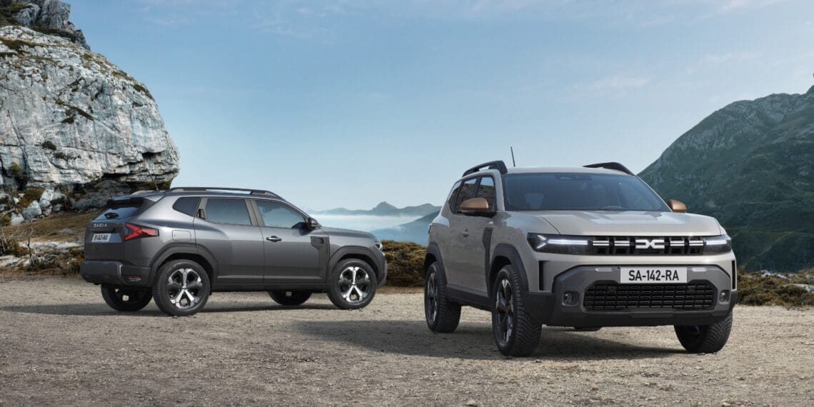 Dacia apresenta a terceira geração do Duster com novo design e motores híbridos