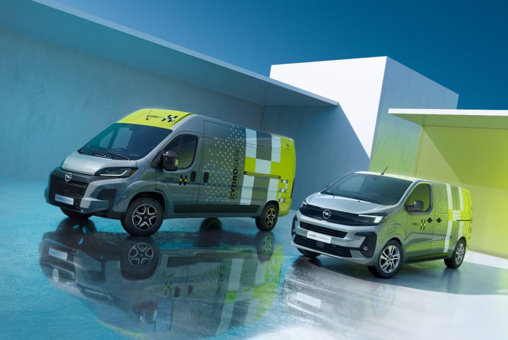 Opel Movano a hidrogénio com mais 500 km de autonomia