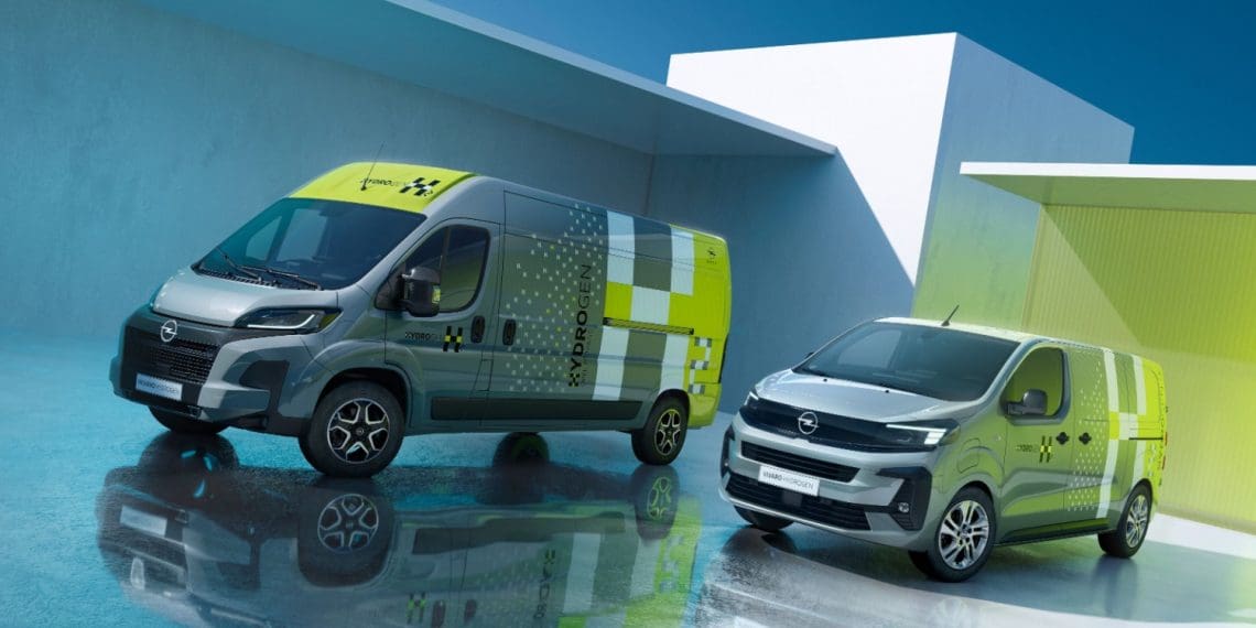 Opel Movano a hidrogénio com mais 500 km de autonomia