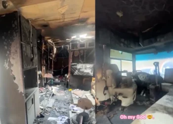 VIDEO – Paris Hilton’s Luxury Trailer Goes Up in Flames During Music Video Shoot