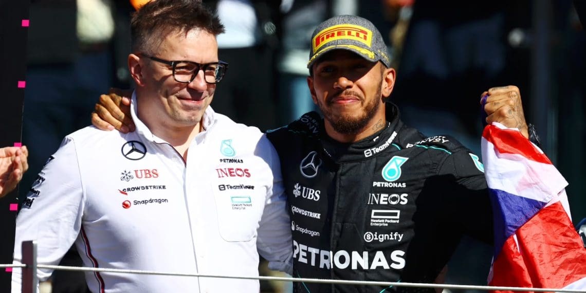 Lewis Hamilton’s Longtime Race Engineer Bono to Stay with Mercedes Amid Ferrari Move