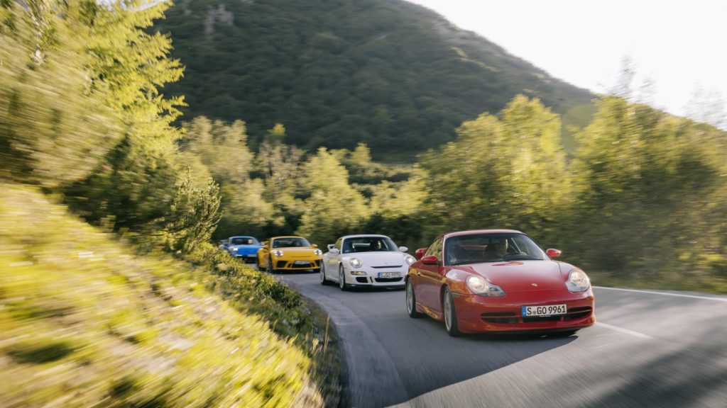 Porsche celebra 25 anos do 911 GT3