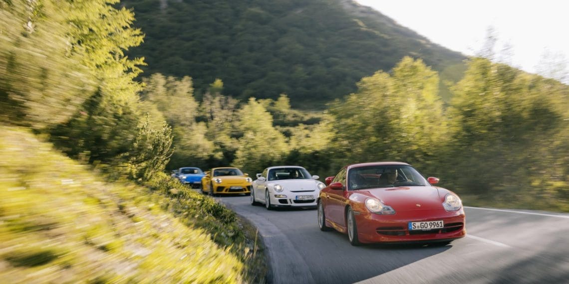 Porsche celebra 25 anos do 911 GT3