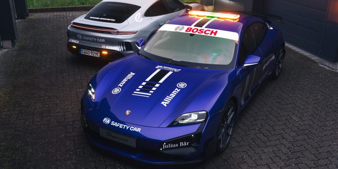 Porsche Taycan GT é o novo safety car da Fórmula E