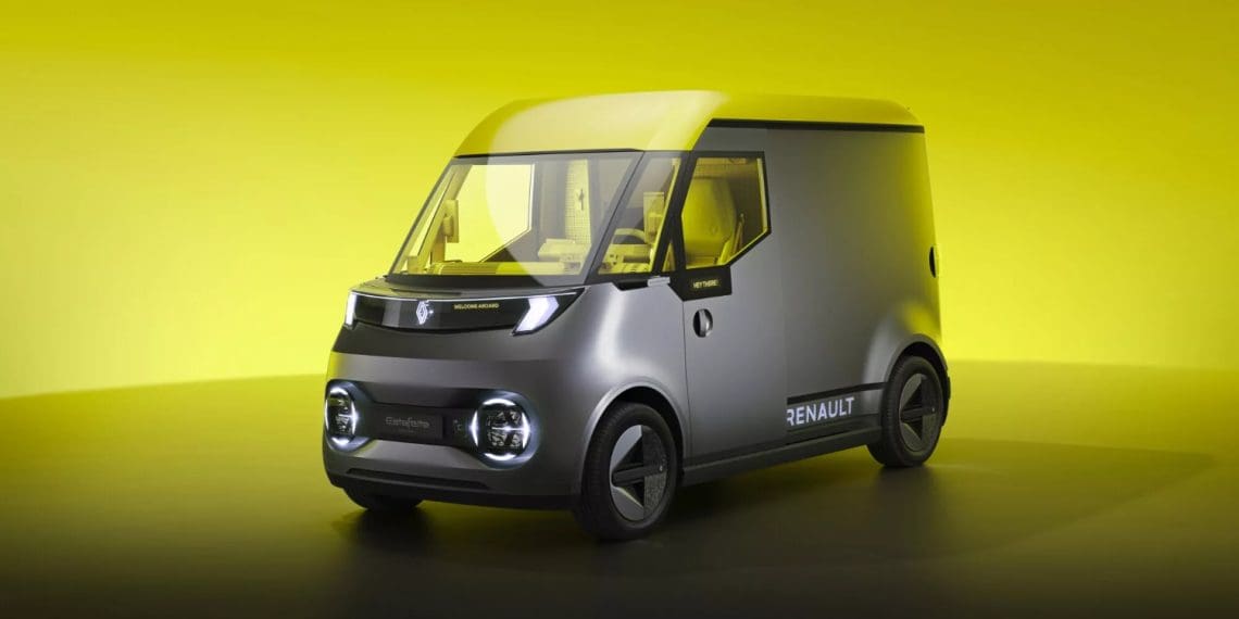 Estafette concept mostra o futuro dos veículos comerciais da Renault