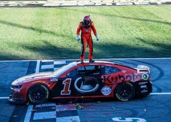 Ross Chastain Shakes Up Kansas with Spoiler Victory in NASCAR Playoff Opener