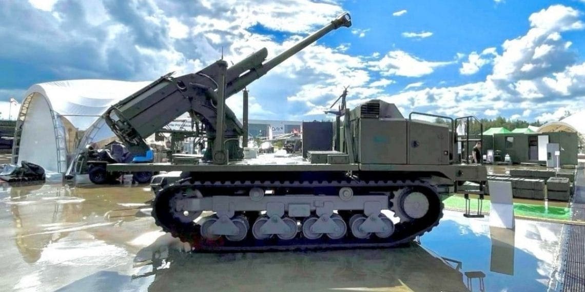 Russia Unveils Mystery Weapon: New Robotic Howitzer Set to Debut at Armiya-2024