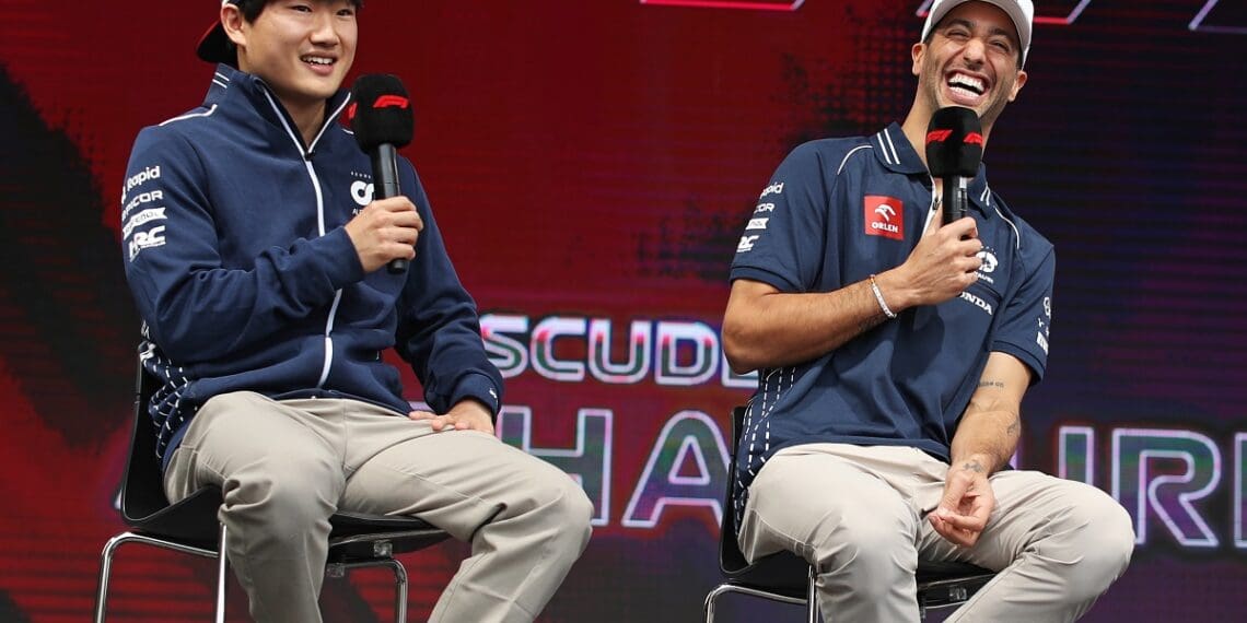Oficial: Daniel Ricciardo e Yuki Tsunoda mantêm-se na AlphaTauri em 2024