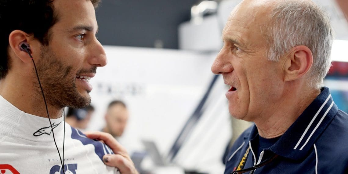 Daniel Ricciardo admite que falta de Franz Tost será ‘bastante’ sentida