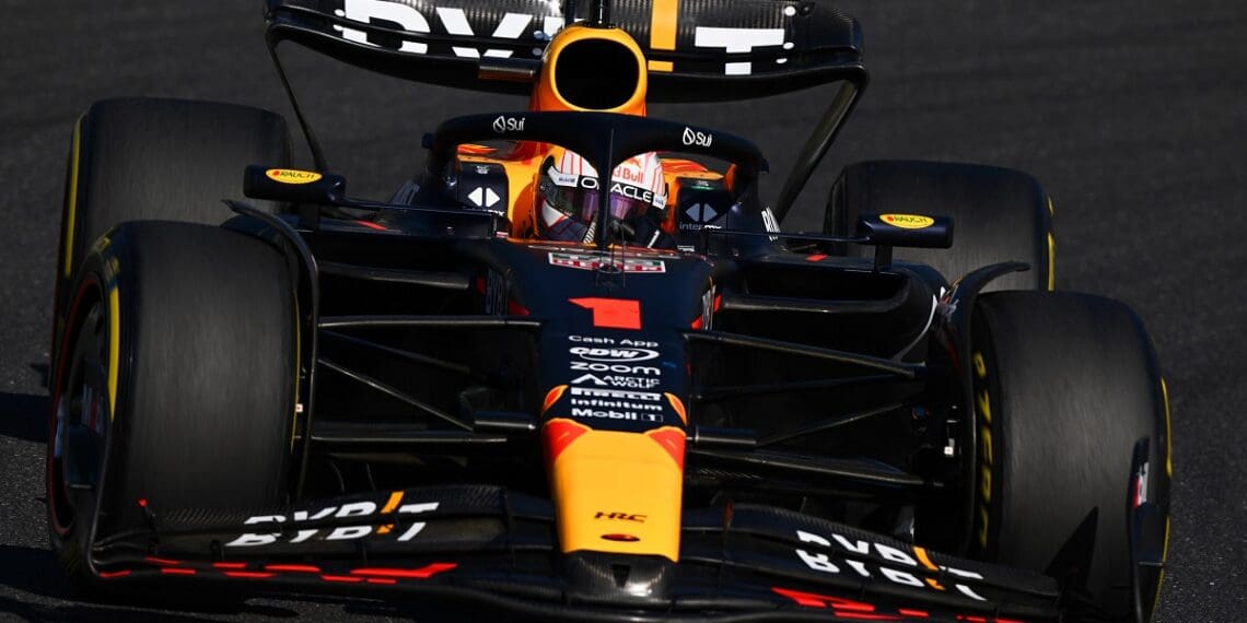 Max Verstappen imperial no Japão triunfou e garantiu título de construtores para a Red Bull