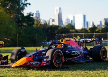 Galeria: Red Bull apresenta-se com decoração especial no GP dos EUA