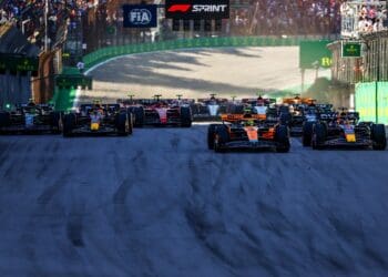 A grelha de partida final do GP de São Paulo