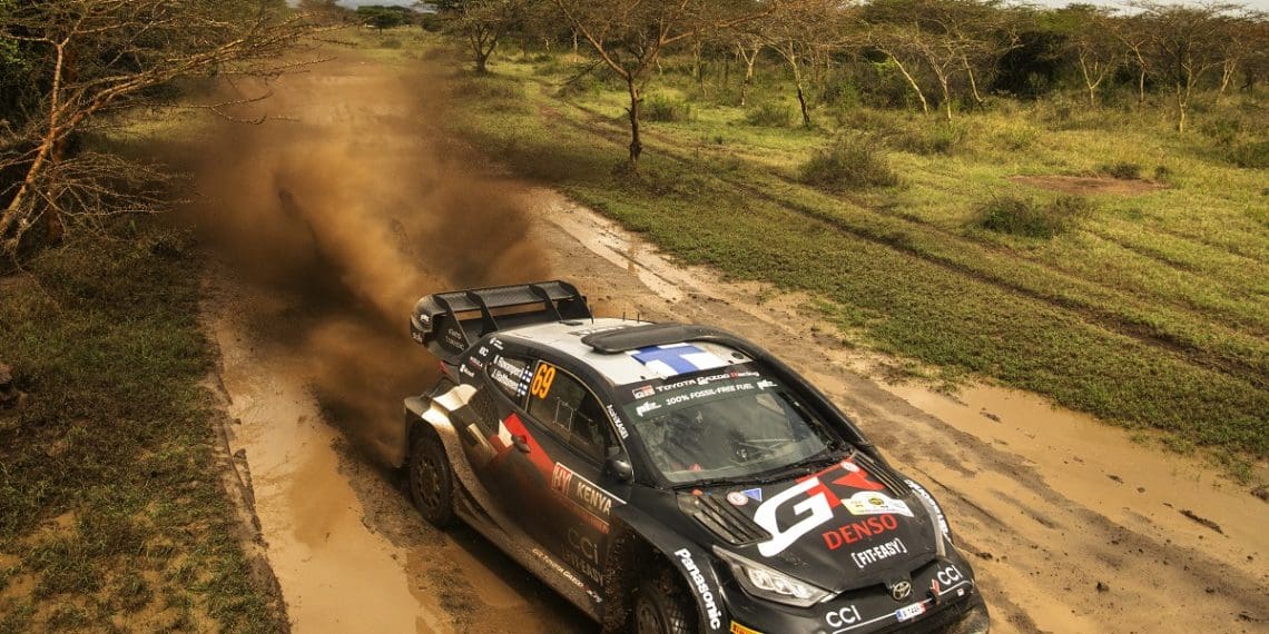 Kalle Rovanperä domina por completo no Rali Safari Quénia