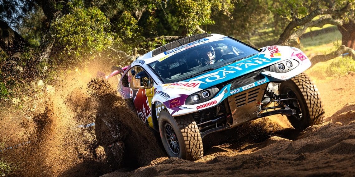 Nasser Al-Attiyah dominou etapa 2 e subiu à liderança do BP Ultimate Rally-Raid Portugal