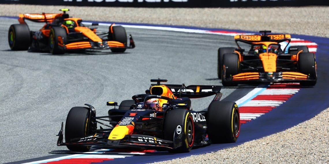 Max Verstappen avassalador na corrida Sprint do GP da Áustria
