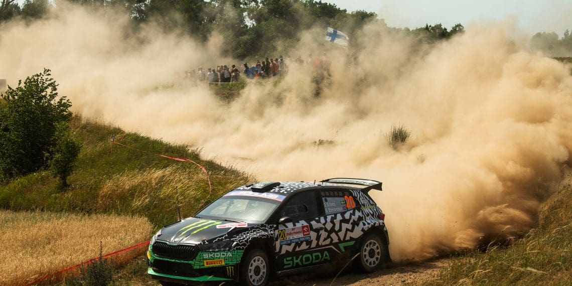 Oliver Solberg’s WRC2 Title Hopes Hang by a Thread, but Gus Greensmith Vows to Aid His Teammate