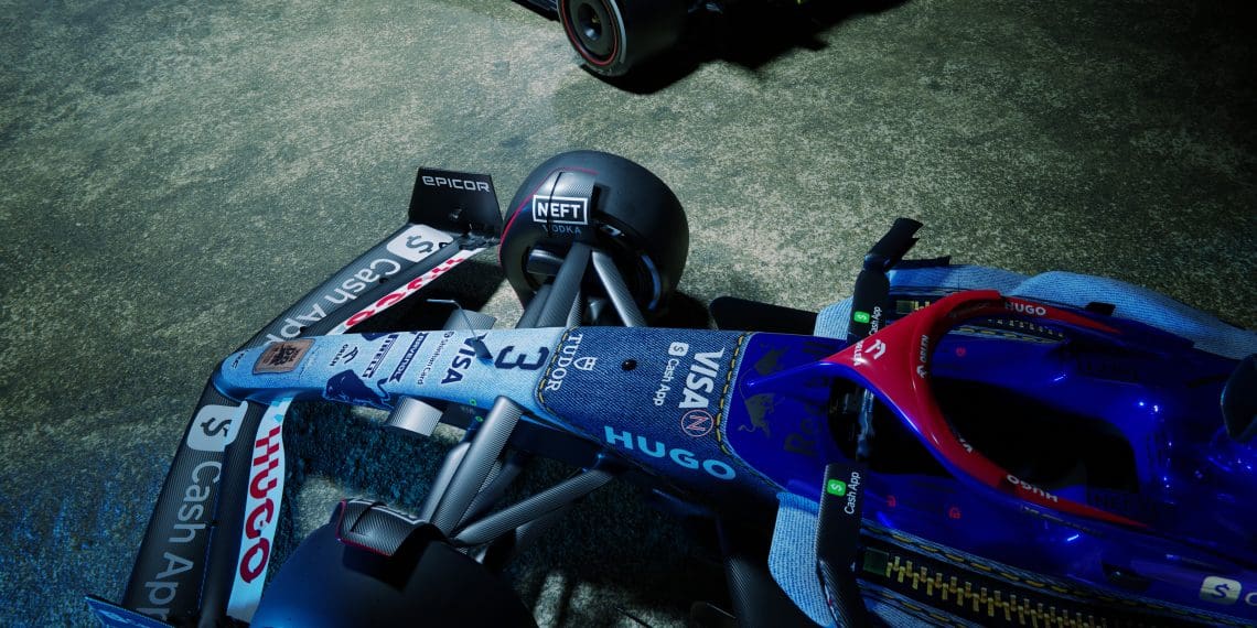 RB Goes Bold: Denim-Inspired Livery Unveiled for Singapore GP
