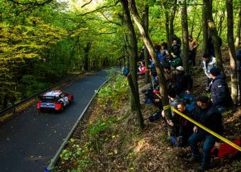 Mikkelsen Crashes Out, Neuville Takes Lead at Central European Rally