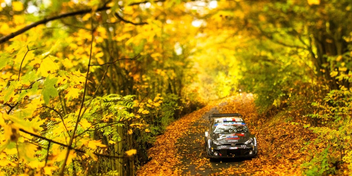 Sébastien Ogier Grabs Lead as Thierry Neuville Stumbles Twice in Central European Rally Chaos