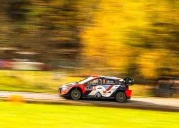 Thierry Neuville’s Championship Hopes Survive Hair-Raising Spin at Central European Rally