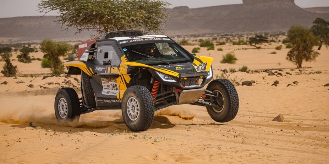 Gautier Paulin é o vencedor absoluto da Africa Eco Race em quatro rodas