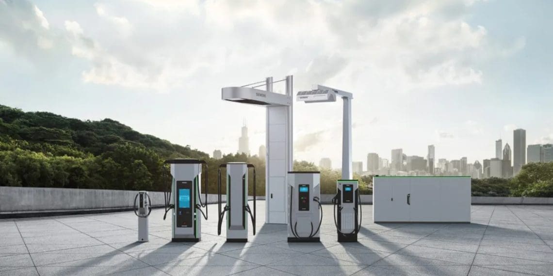 Siemens lança novo supercarregador para veículos elétricos com 400kW de potência