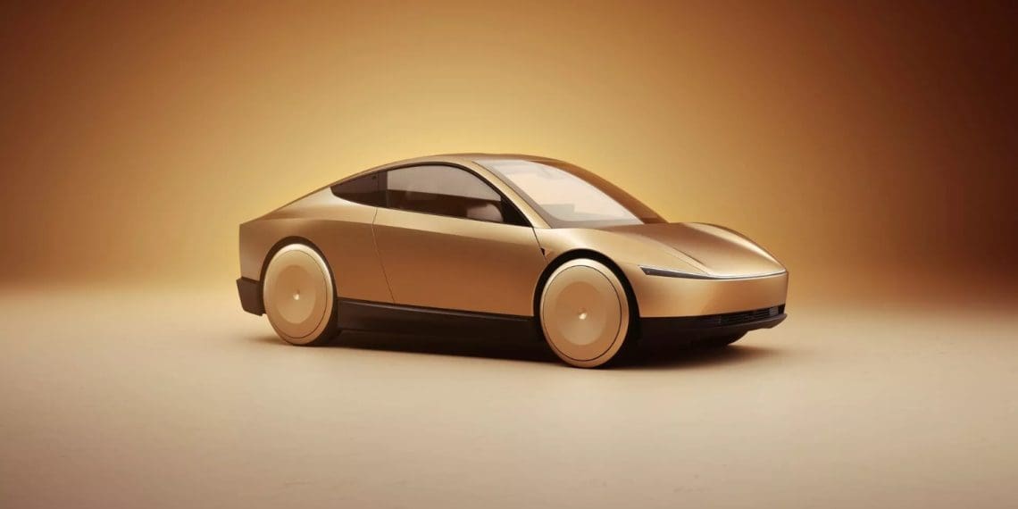 Tesla apresenta o robotáxi “Cybercab” com preço inferior a €28 000