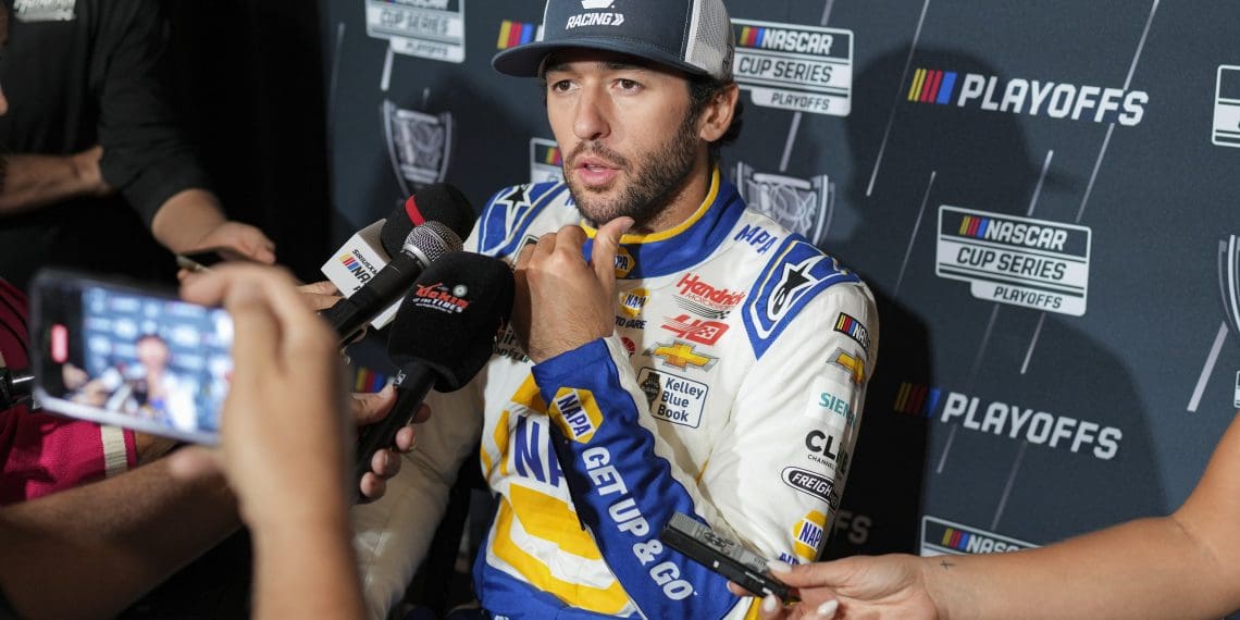 Chase Elliott Shrugs Off Winless Streak Ahead of Playoff Elimination Showdown