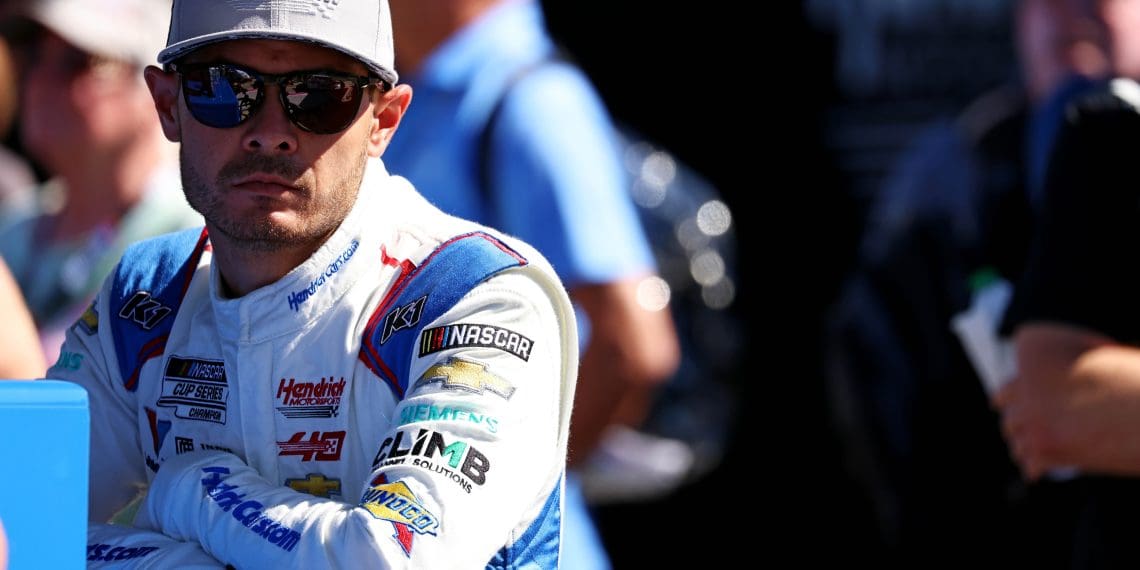 Larson Declares Denny Hamlin His Top Rival in Intense 2024 Championship Battle