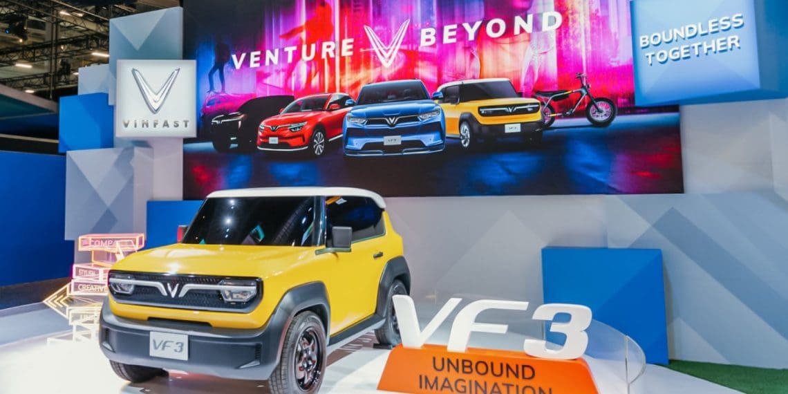 VinFast apresenta no CES “mini” SUV 100% elétrico