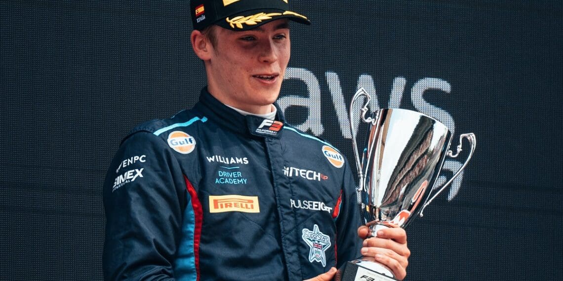 Vice-campeão de F3 Zak O’Sullivan dá o salto para a Fórmula 2 em 2024