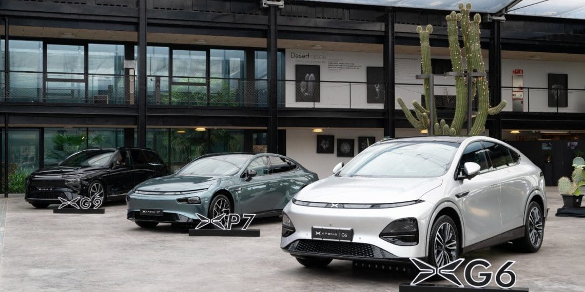 Expansão europeia da Xpeng chega ao mercado nacional com três modelos elétricos