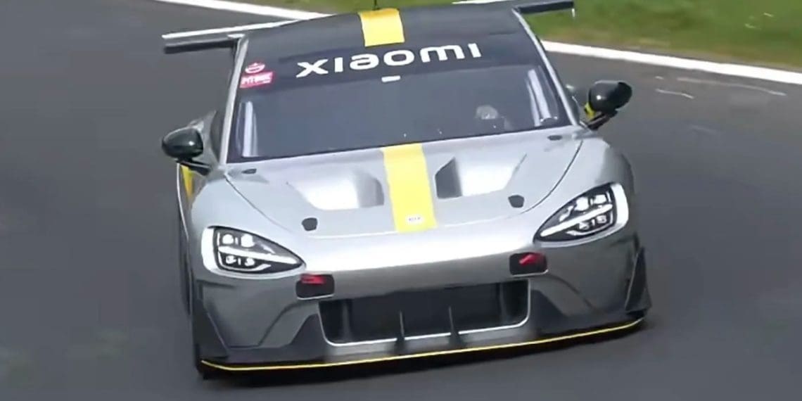 Xiaomi SU7 Ultra testado em Nürburgring