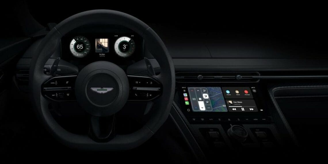 Aston Martin e Porsche vão estrear a nova geração do Apple CarPlay em 2024