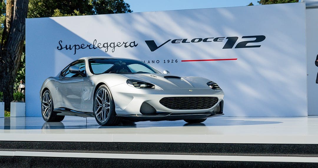 The Veloce12 unveiled at Monterey Car Week