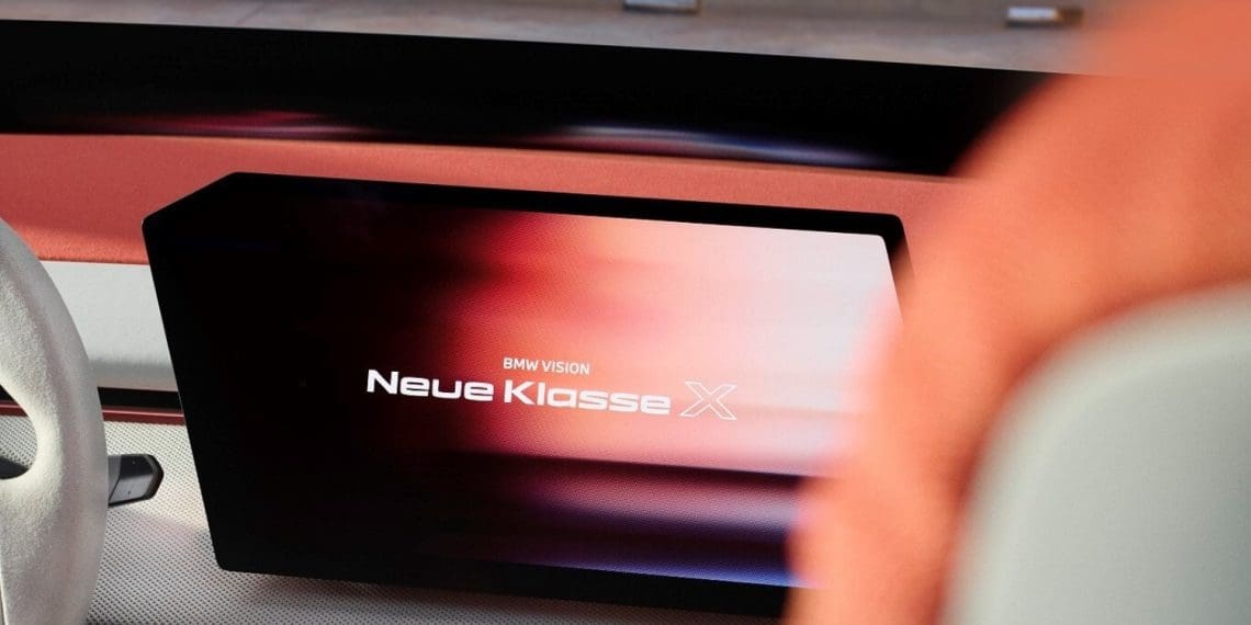 BMW mostra “teaser” do novo Vision Neue Klasse X