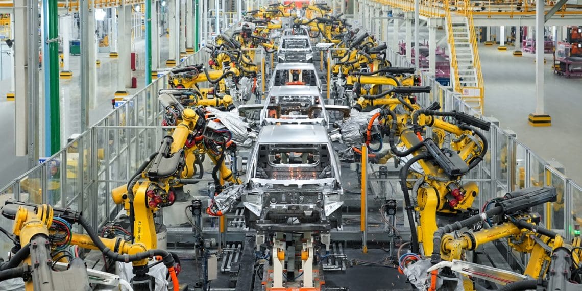 Exportações chinesas de automóveis crescem 64% em 2023