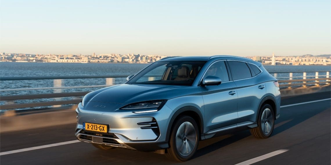 Ao volante do BYD Seal U