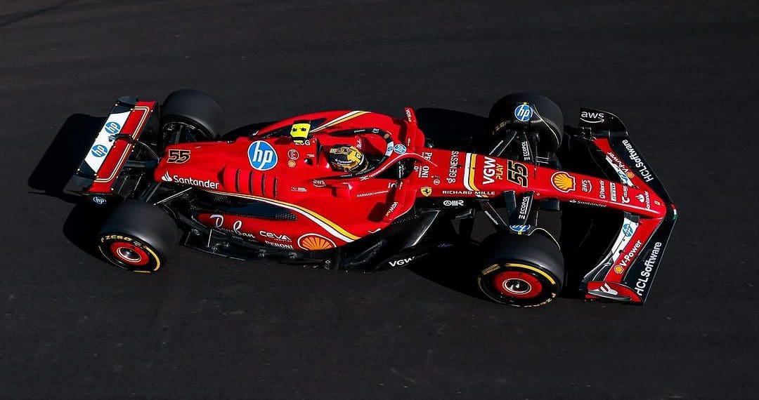 Carlos Sainz Optimistic Ferrari’s Upgrades Will Keep Them in Title Hunt After Leclerc’s Monza Triumph