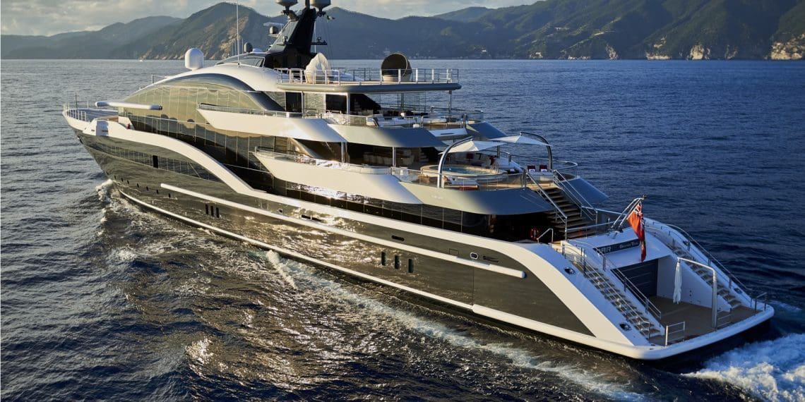 Superyacht DAR – Jaw-Dropping Shark Design with a $225 Million Price Tag!