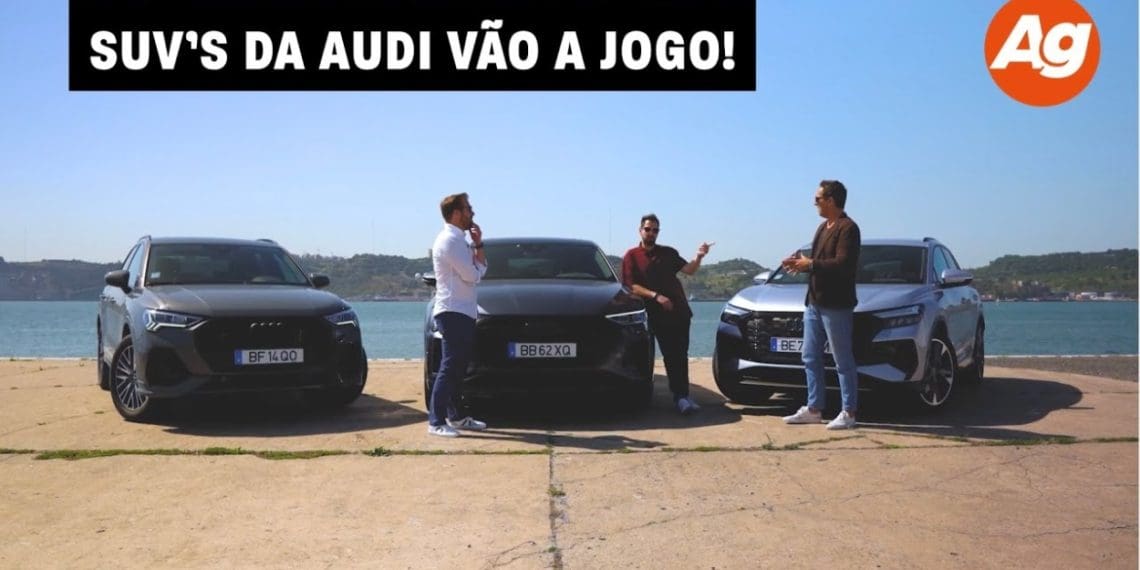 SUV’s da Audi vão a jogo!