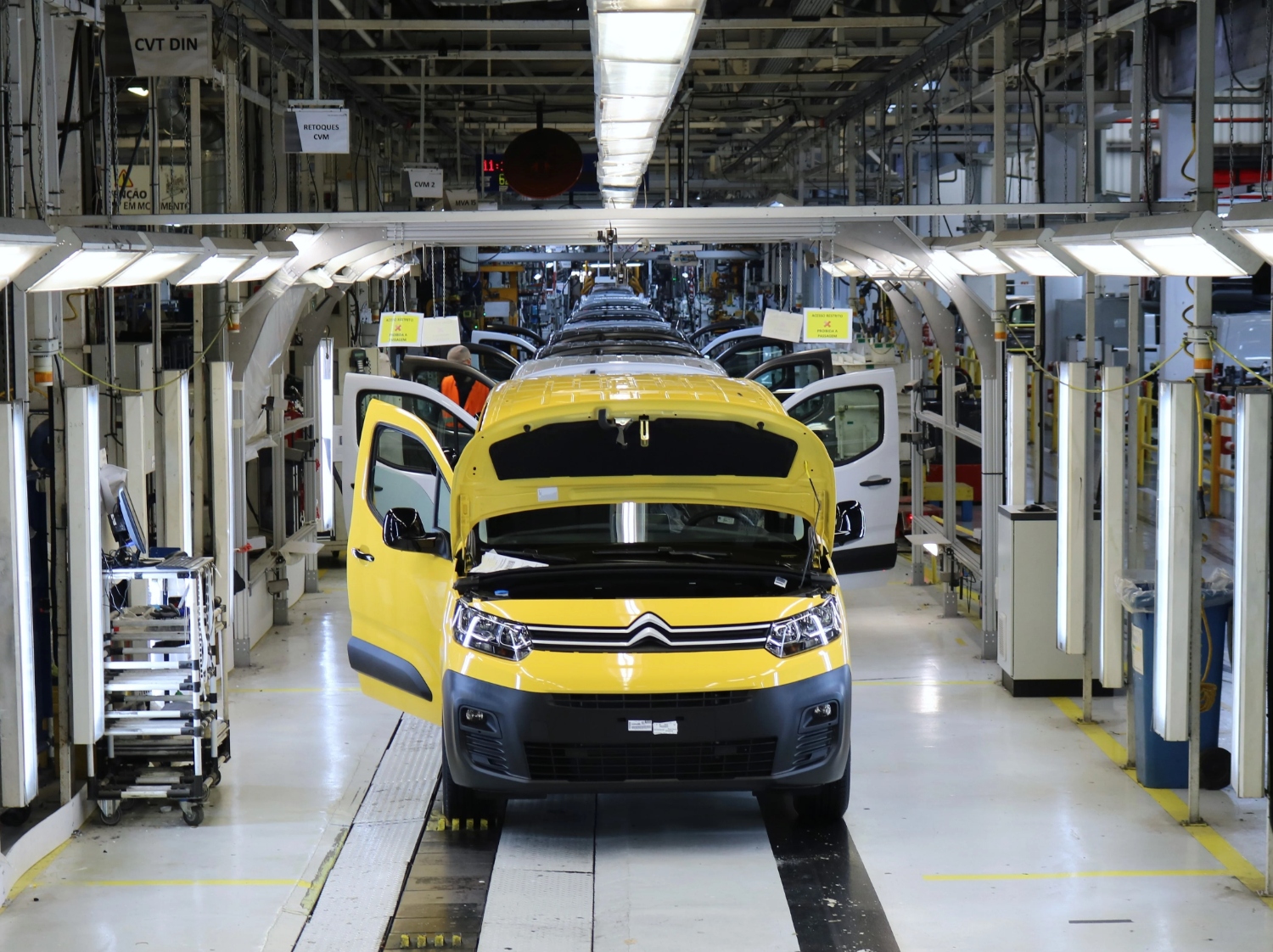 A produção automóvel em Portugal aumentou 11,8% em abril.