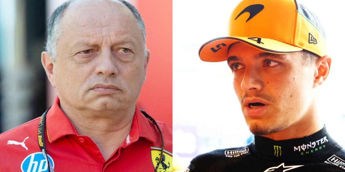 Fred Vasseur argumenta que o progresso da McLaren não é superior ao da Ferrari, apesar de Lando Norris ter terminado bem atrás no Grande Prêmio da Espanha.