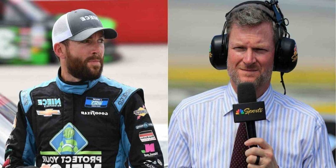 Dale Earnhardt Jr. sugere que o experiente Ross Chastain só causa caos na pista quando tem um carro competitivo.