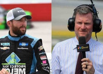 Dale Earnhardt Jr. sugere que o experiente Ross Chastain só causa caos na pista quando tem um carro competitivo.