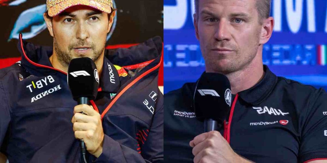 Sergio Perez penalizado por obstruir Nico Hulkenberg durante a Qualificação do GP da Austrália.