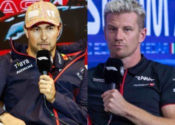 Sergio Perez penalizado por obstruir Nico Hulkenberg durante a Qualificação do GP da Austrália.