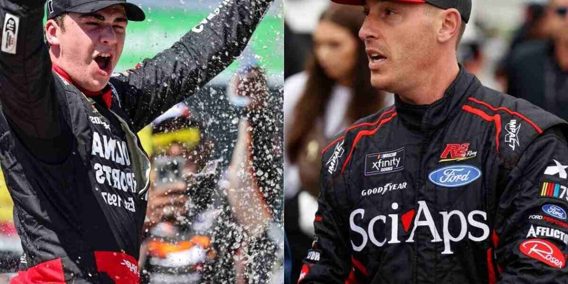 Vídeo: Ryan Sieg se arrepende de perder corrida da Xfinity no Texas para Sam Mayer por 0.002s, diz que deveria tê-lo empurrado contra o muro.