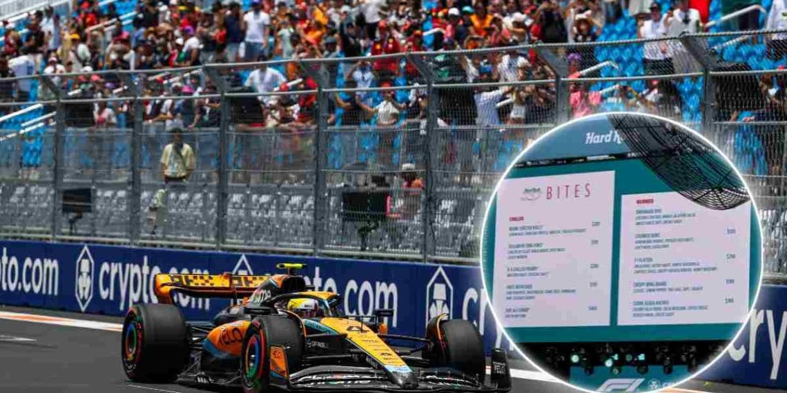 Diretor do Grande Prêmio de Miami e CEO do Miami Dolphins defende a decisão de vender “caros rolos de lagosta” na corrida de Fórmula 1.