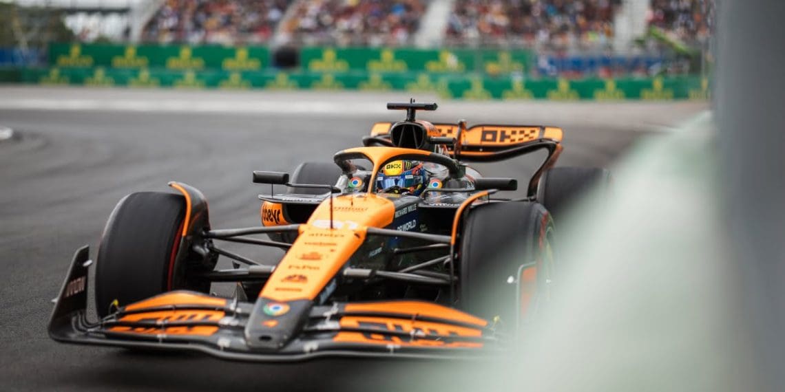 McLaren continua progredindo com o desenvolvimento atual da F1.